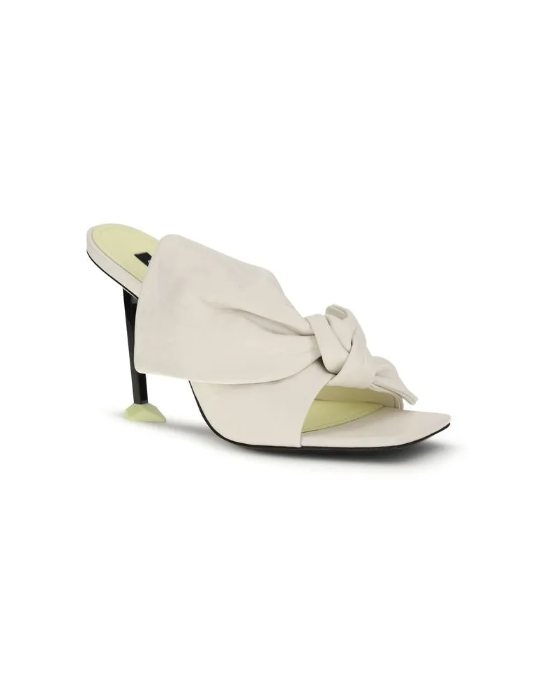 Givenchy Women's White Lamb Ovis Aries Mules White