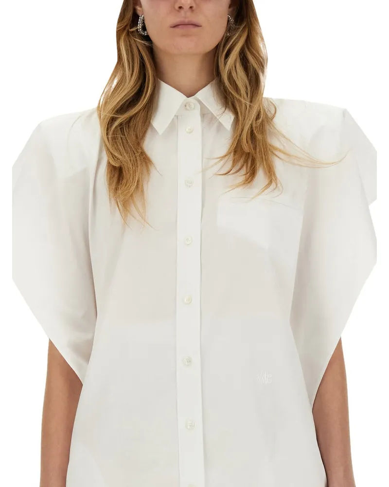 Stella McCartney Cotton Poplin Dress — White White