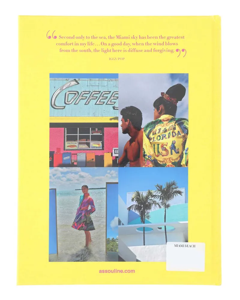 Assouline Unisex Miami Beach 000 Extra-Oggettistica Accessory Yellow