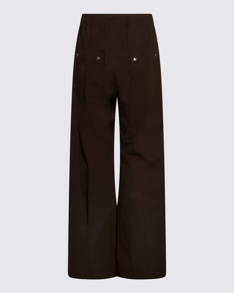 Rick Owens Men's Trousers Dark Dust Co Ea Brown