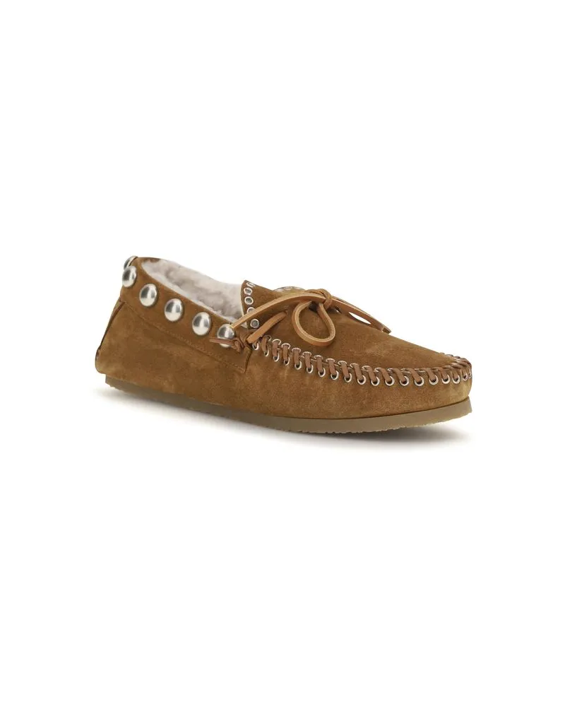 Isabel Marant Fitza Loafer — Brown Brown