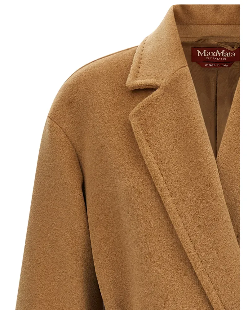 Max Mara Coat — Camel Camel