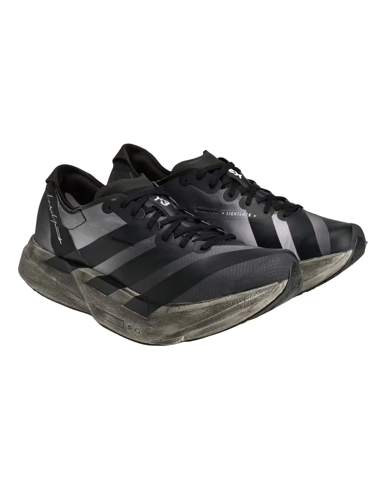 adidas Men's Sneakers Adios Pro 4 Black Textile Trainers Black