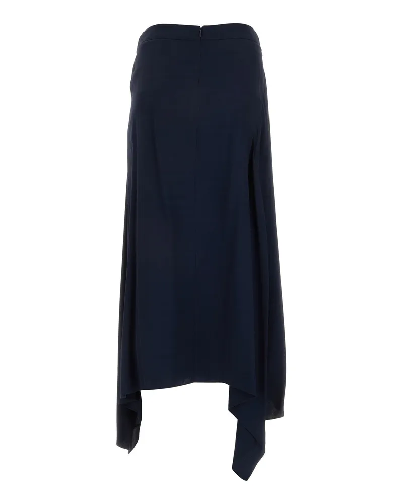 Stella McCartney 6300753cu351 4101 Ink T: Viscose Gonne Skirt Navy