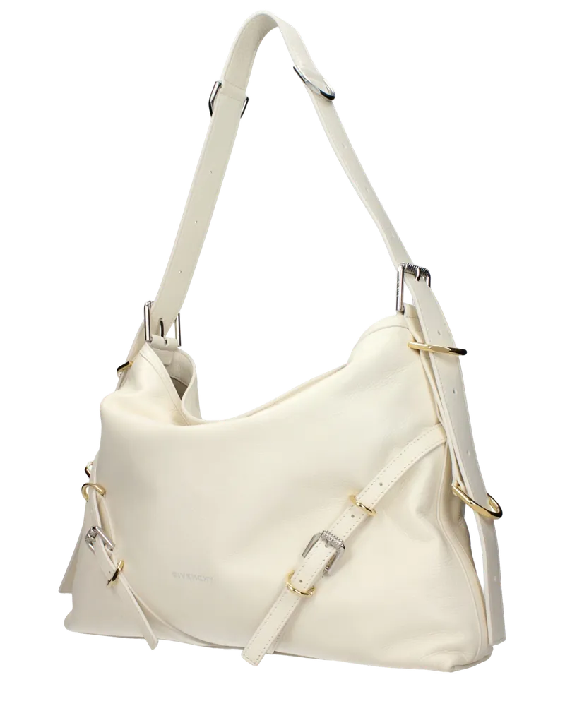 Givenchy Leather Crossbody Bag — Beige Beige