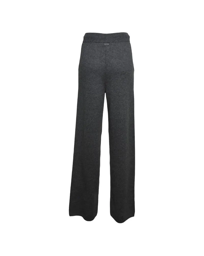 Max Mara Virgin Wool Trousers — Gray Gray