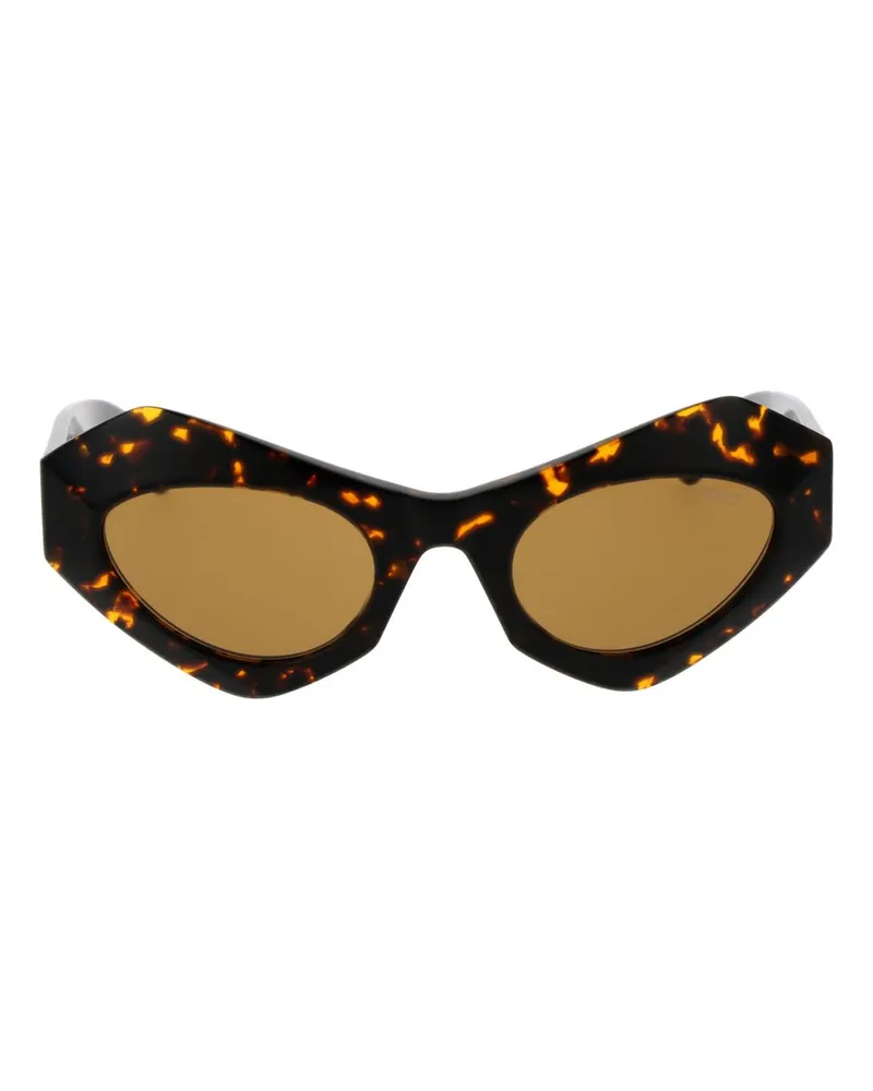 Emilio Pucci Women's Brown Plastic Sunglasses Brown