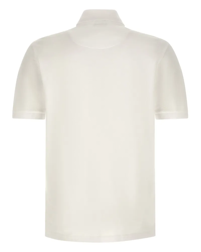 Etro Men White Cotton Polo Shirt White