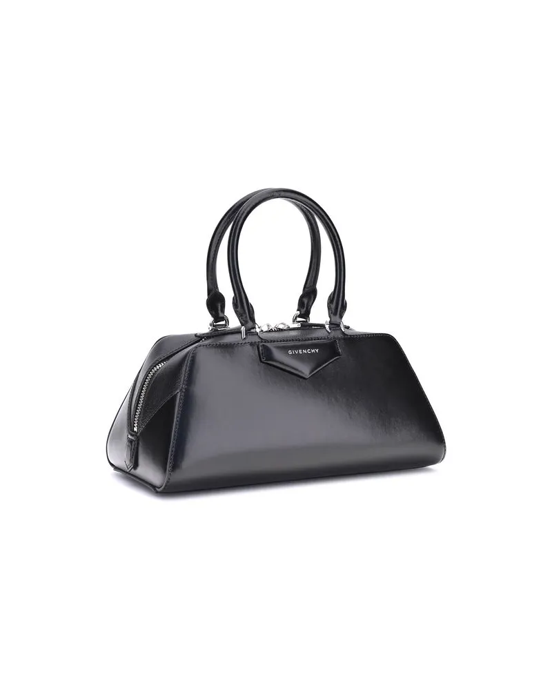 Givenchy Women's Black Calf Leather Bos Taurus Handbag Bag Black