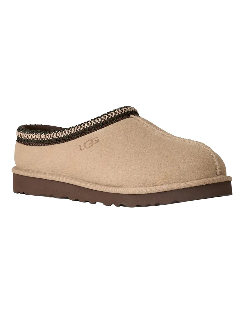 UGG Men's Slippers Tasman Ii Mustard Seed-Molasses Upper: Leather Seed/molasses Flat Shoes Beige