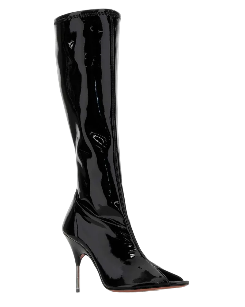 Amina Muaddi Black95mmpyramidheel Scarpe Con Tacco High Heel Shoes Black