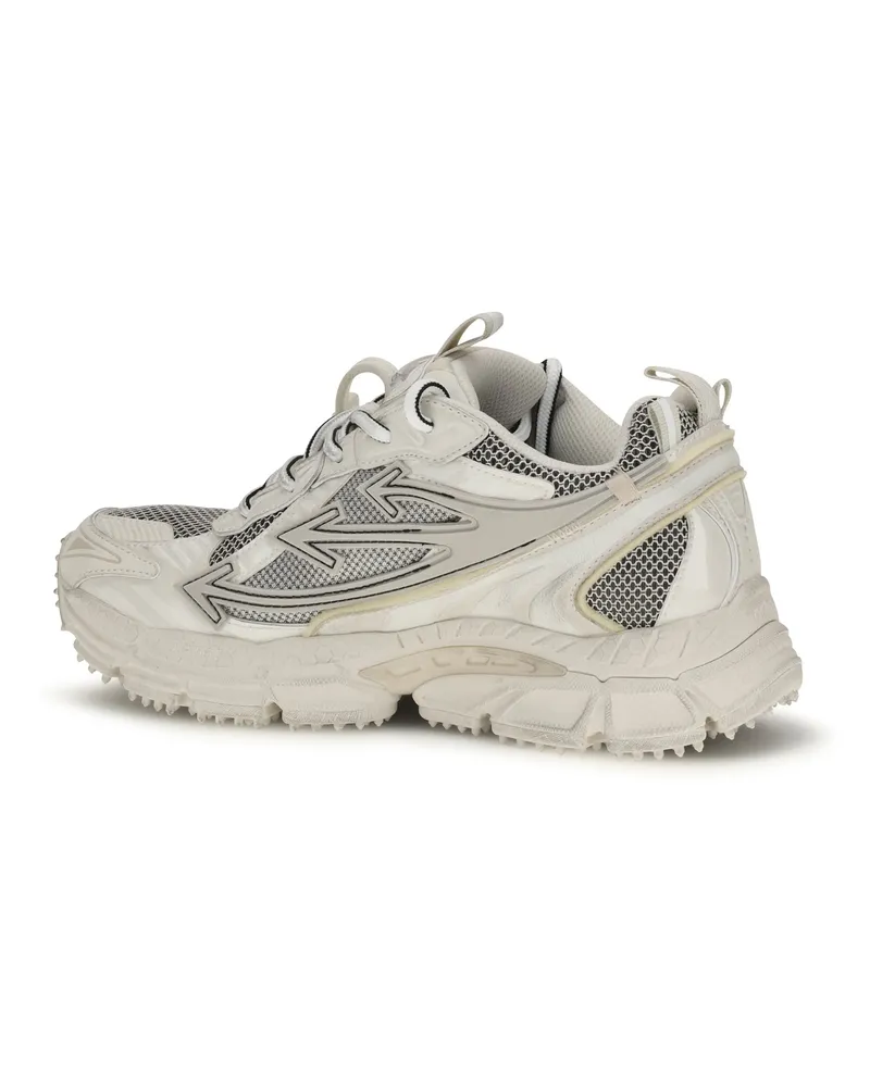 OFF-WHITE Be Right Back Worn Out Sneakers — Beige Beige