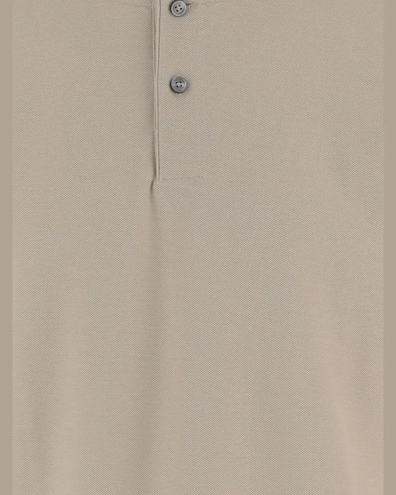 HUGO BOSS Men's Polo Shirt Beige Cotton T-shirts And Polos Beige