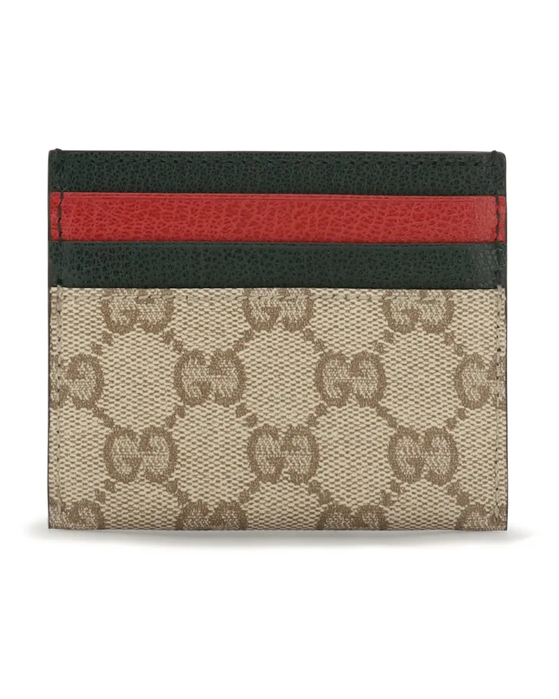 Gucci GG Coated Canvas Multicolor Card Case — Multicolor Multicolor