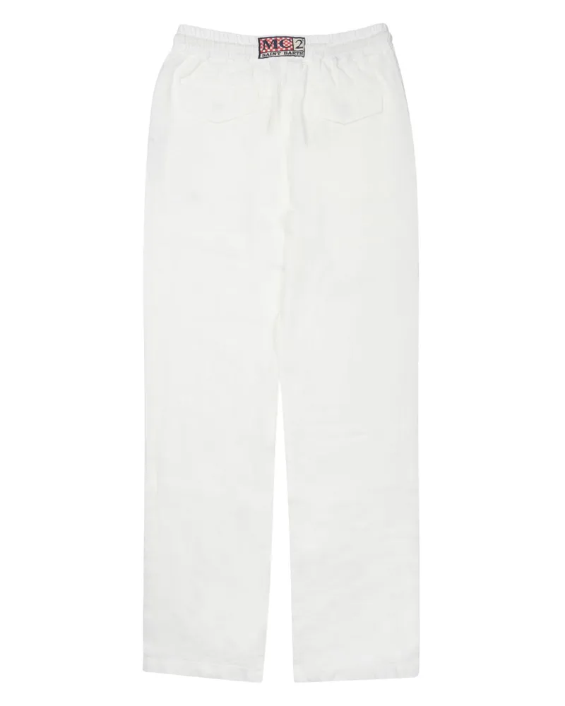 MC2 Saint Barth Trousers — White White