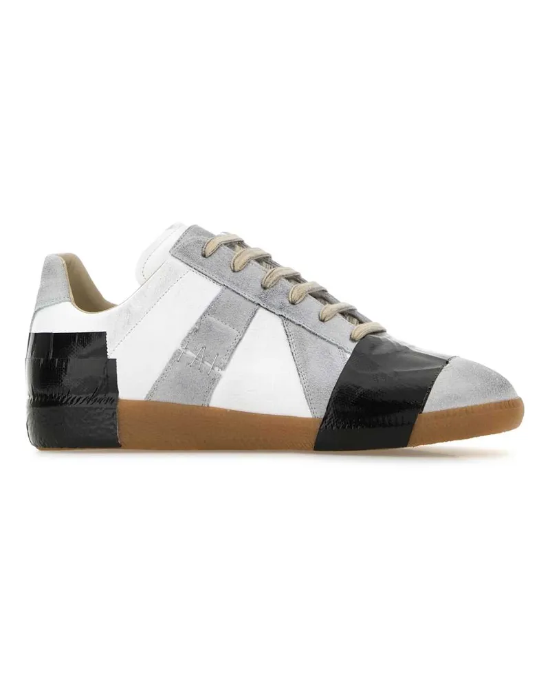 Maison Margiela S57ws0524p7569 H1937 Offwhiteblack Sneaker Multicolor