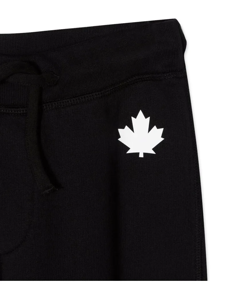 Dsquared2 Cotton Trousers — Black Black