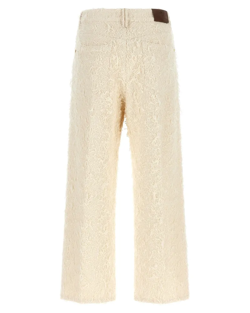 Brunello Cucinelli Contemporary Square Trousers — White White