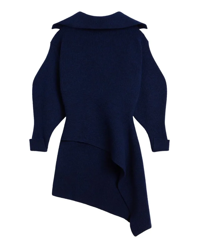 Givenchy Ribbed Knit Tunic — Navy Navy