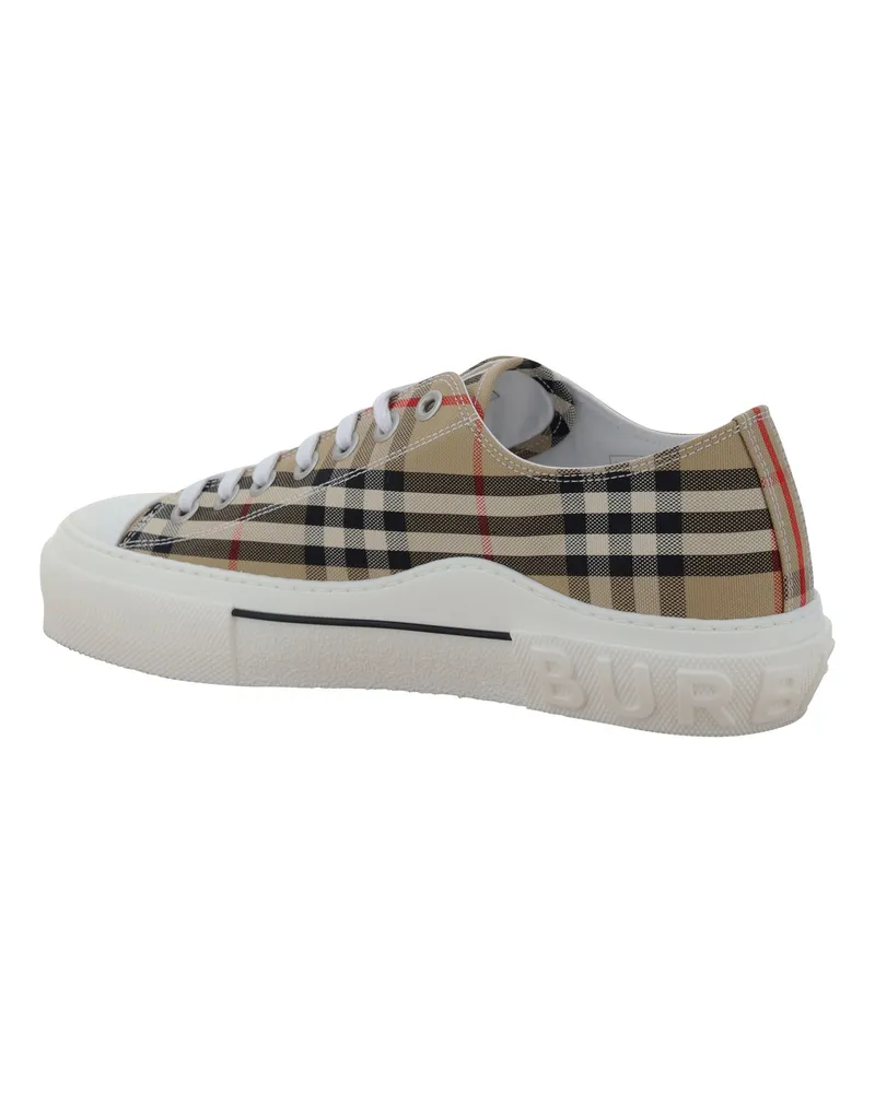 Burberry Men's Sneakers Tnr Jacke Archive Beige Upper: Cotton Trainers Beige