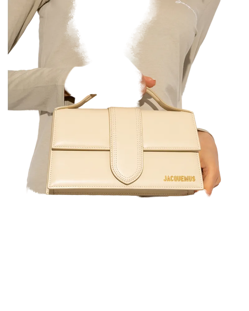 Jacquemus Top Handle Bag — Beige Beige