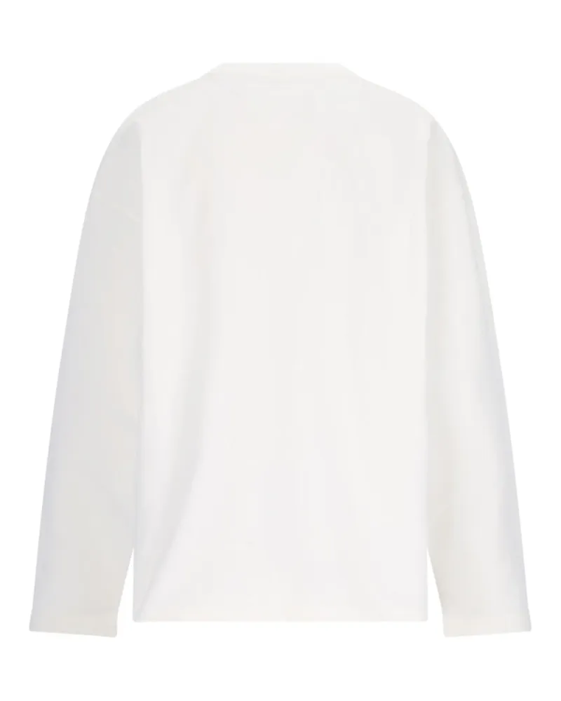 Jil Sander Women's T-Shirts And Polos White Cotton White