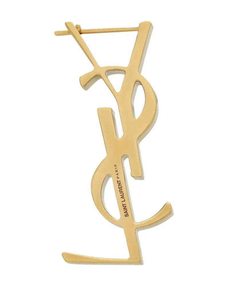 Saint Laurent Cassandre Earring — Gold Gold