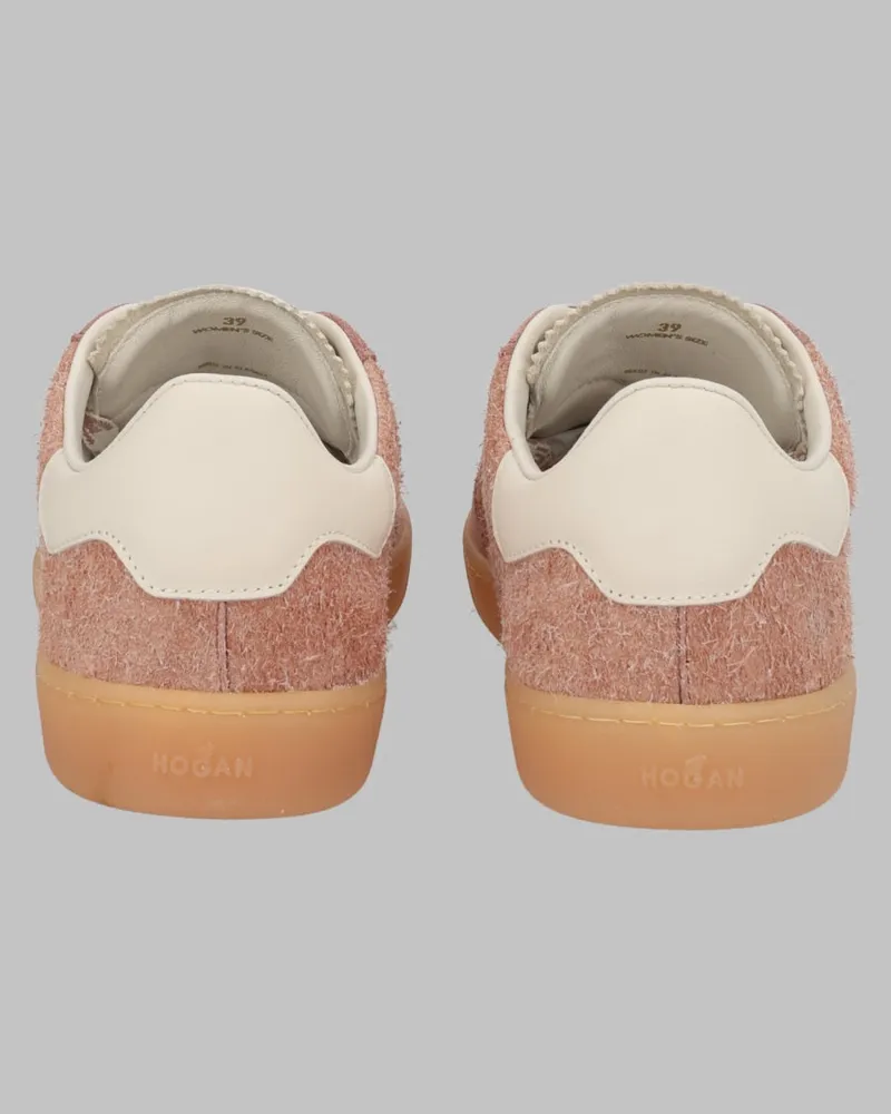 Hogan Calfskin Sneaker — Pink Pink
