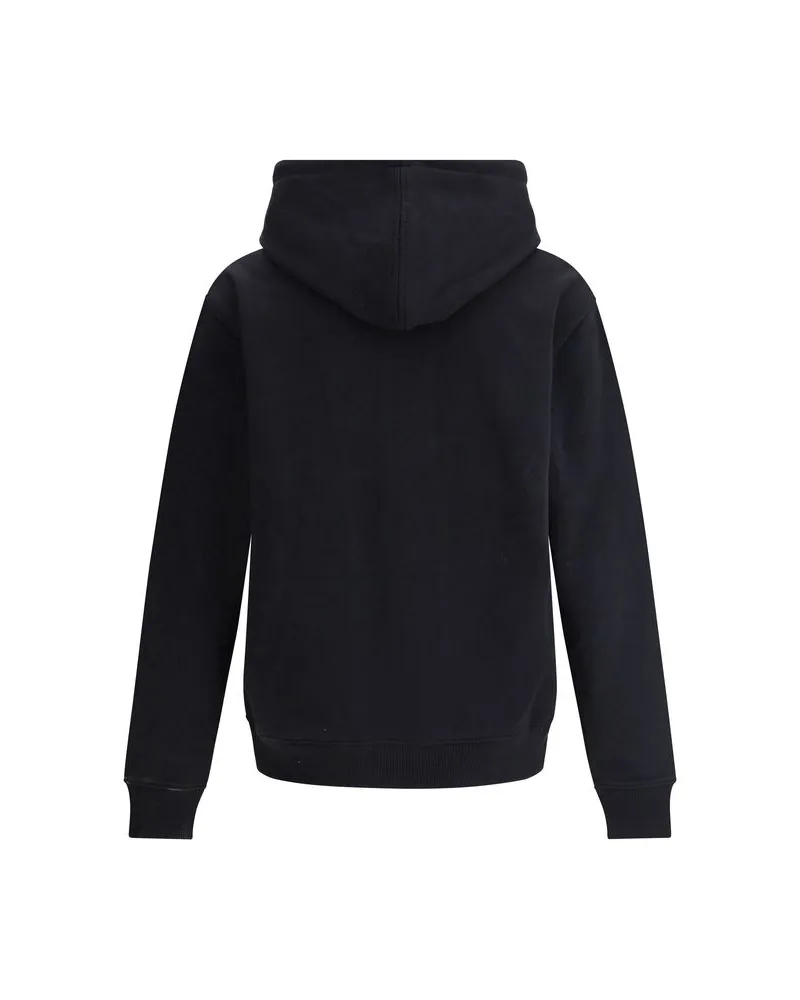 AMI Paris Men Black Cotton Sweatshirt Clothing Black