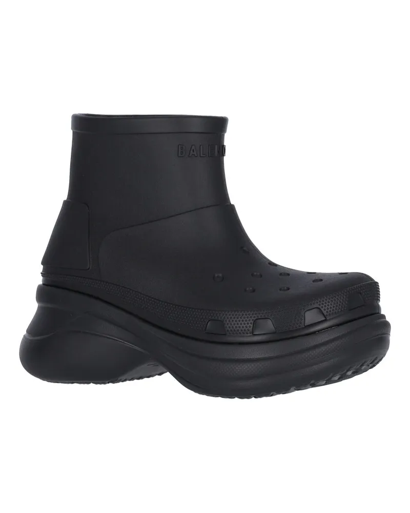 Balenciaga Men's Boots Black Ethyl Vinyl Acetate Black