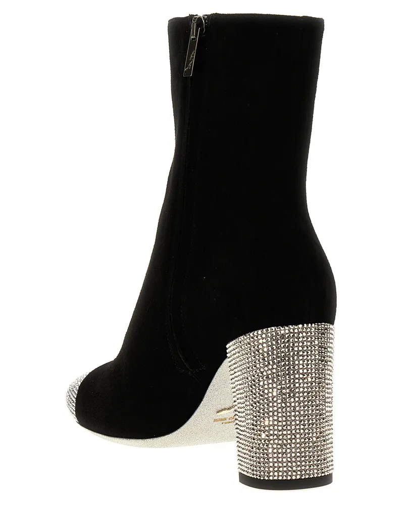 René Caovilla Ankle Boots — Black Black