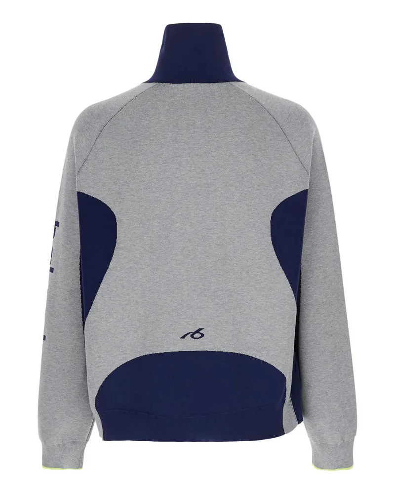 Balenciaga Men Cardigan Grey Cotton Tops Top Gray