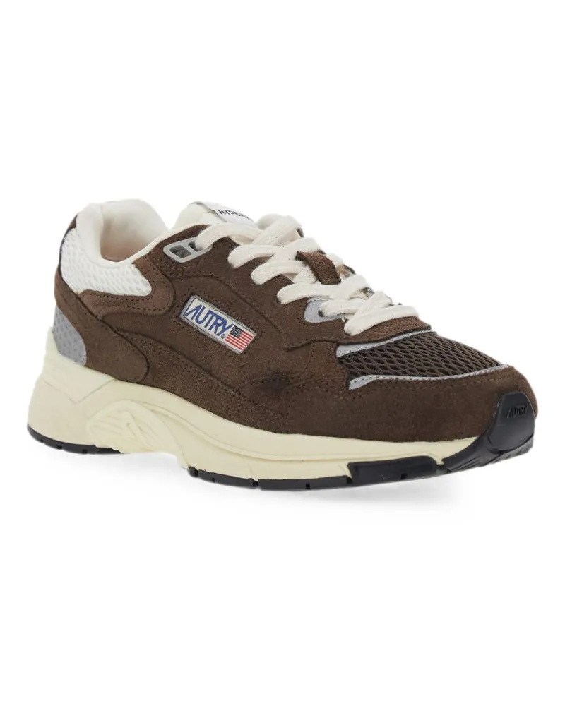 AUTRY Hyperway Low Sneaker — Brown Brown
