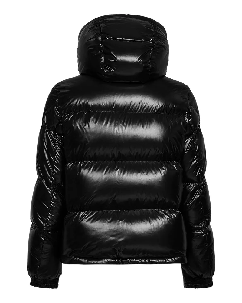 Moncler Men's Down Jacket Montbeliard Black Polyamide Padded Black