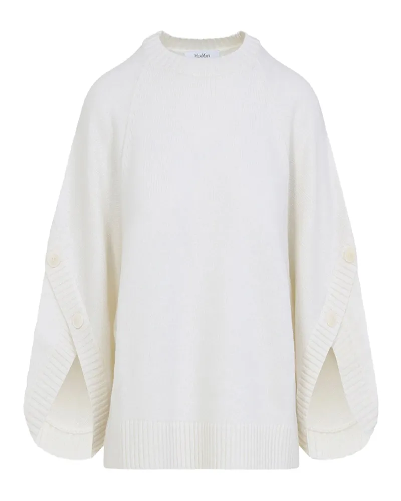 Max Mara Ampex Sweater — White White