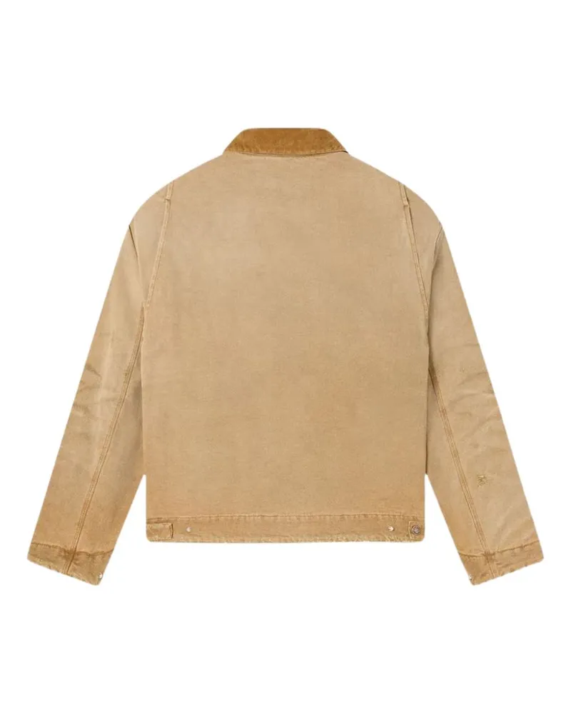 Golden Goose Workwear Cotton Jacket — Camel Camel