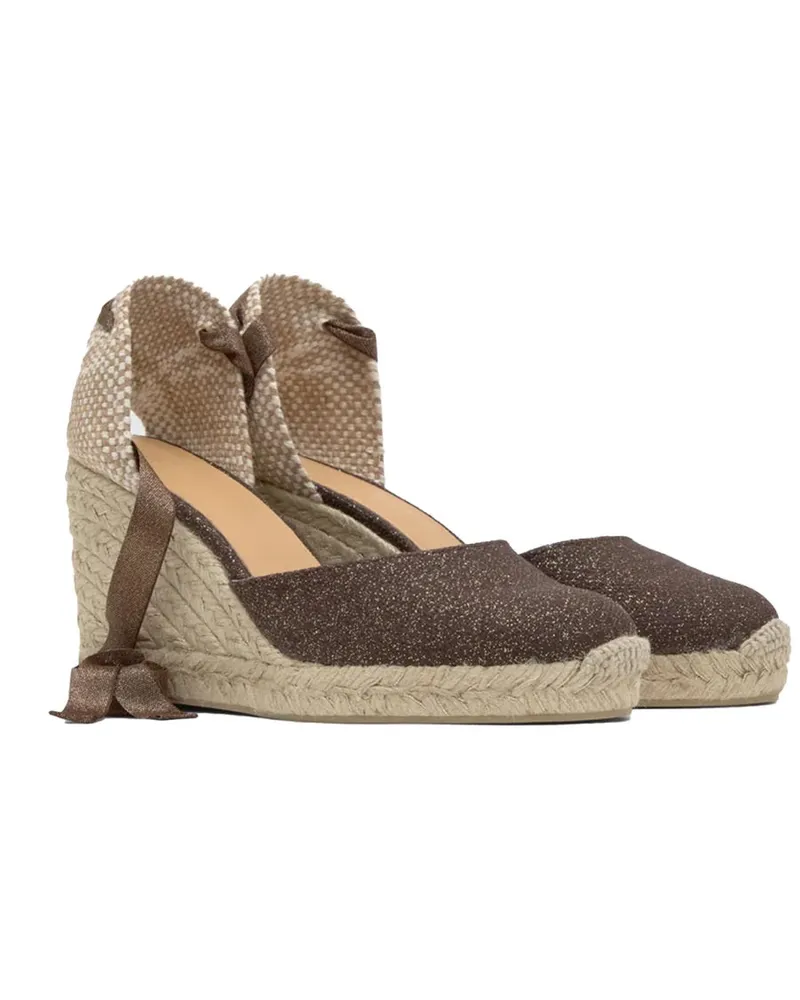 Castañer Carina Wedge Espadrille — Brown Brown