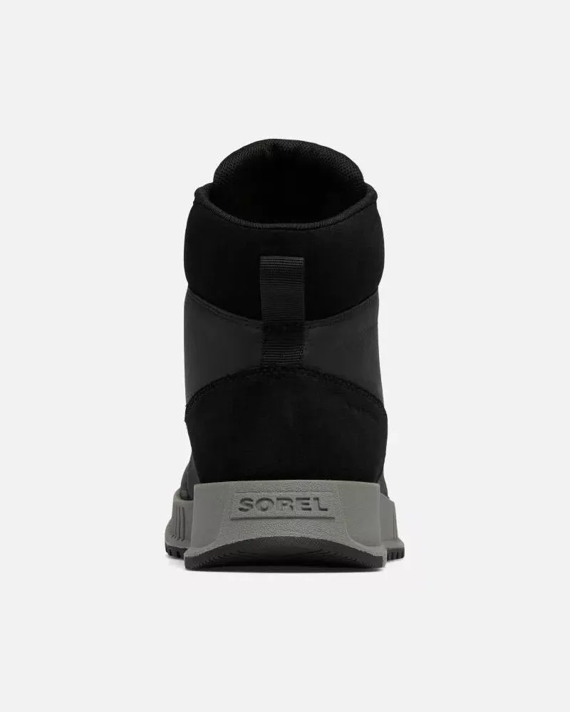 Sorel Mac Hill Lite Mid Plus Hiking Boot — Black Black