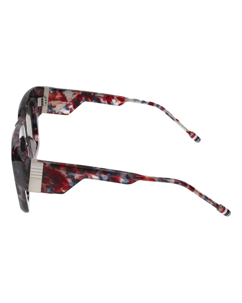 Thom Browne Unisex Sunglasses  Ues950a-G0002-960 49-0-0 Acetate-Titanium Acetate/titanium Burgundy