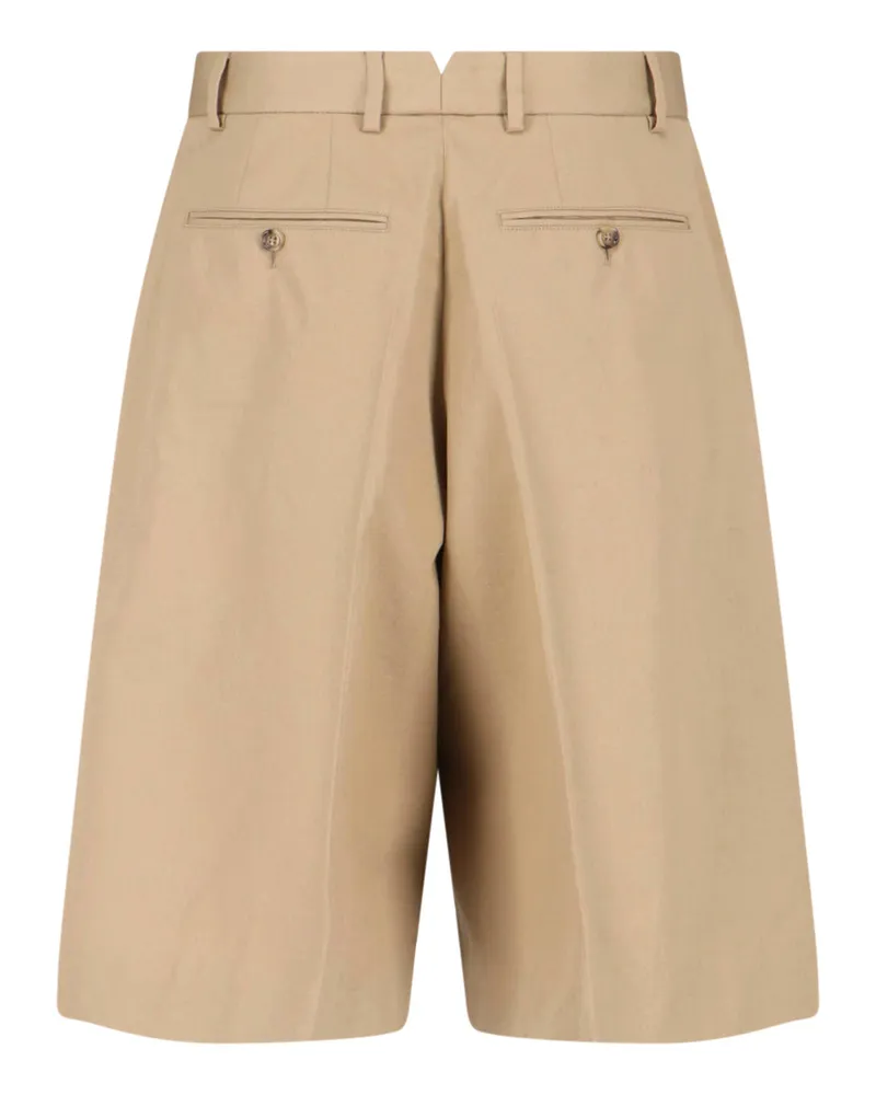 AMI Paris Men's Ami Trousers Beige Cotton Beige