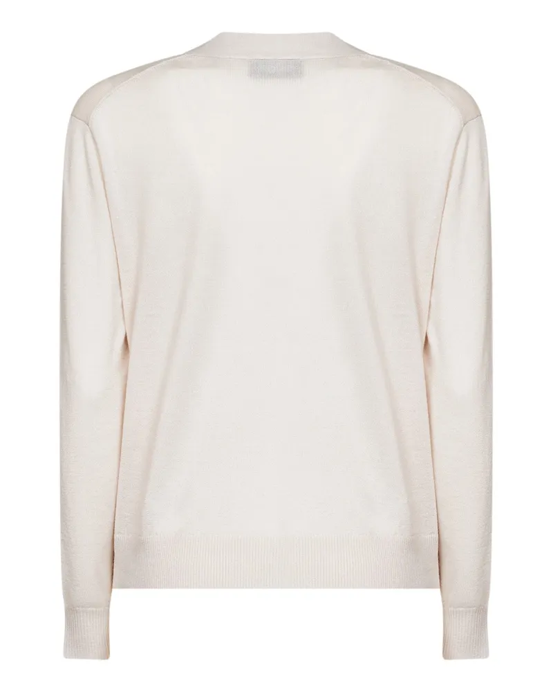 Max Mara Wkdtorre Cardigan — Beige Beige