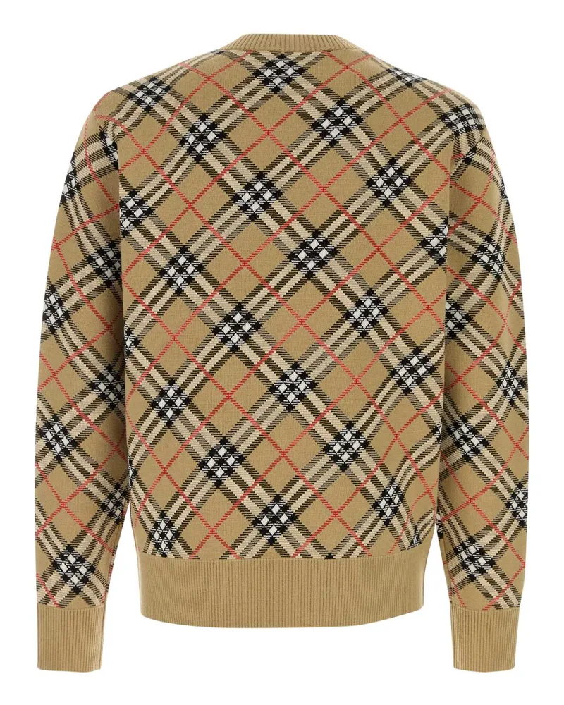 Burberry Men's Gregory Schk Sand Maglieria Sweater Beige