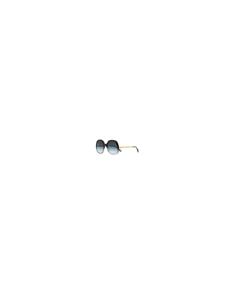 Chloé Women's Black Acetate Sunglasses Greygoldgrey Exterior: Occhiali Da Sole Gray