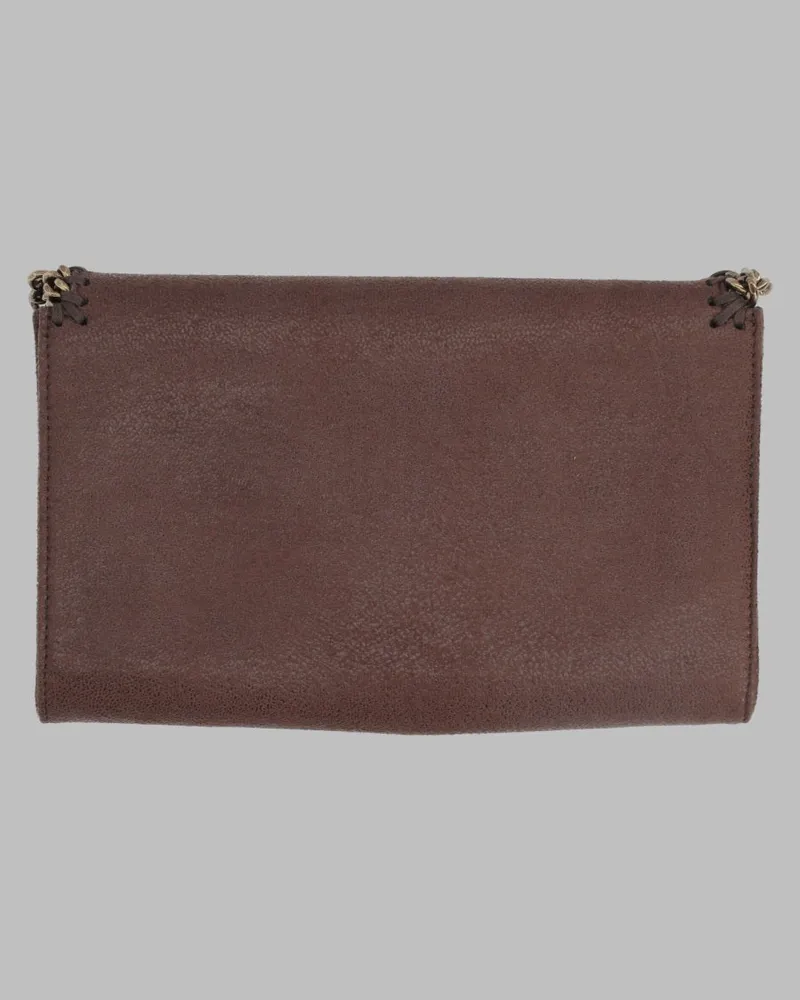 Stella McCartney Women's Mini Bag Falabella Bordeaux Polyester Wallets & Purses Bordeaux