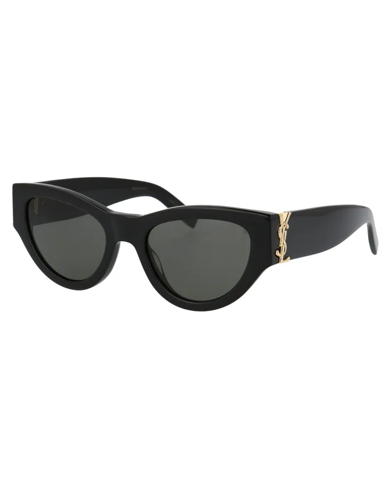 Saint Laurent SLM94 Sunglasses — Black Black