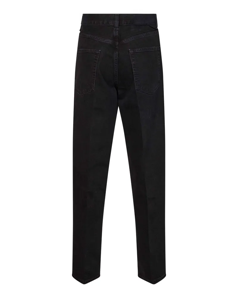 AGOLDE Women's Denim Jeans Black Cotton Regenerative Black