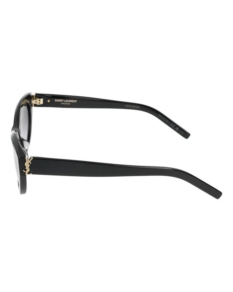 Saint Laurent Women's Sunglasses Sl M115 002 Black Grey 20-140 Acetate Black