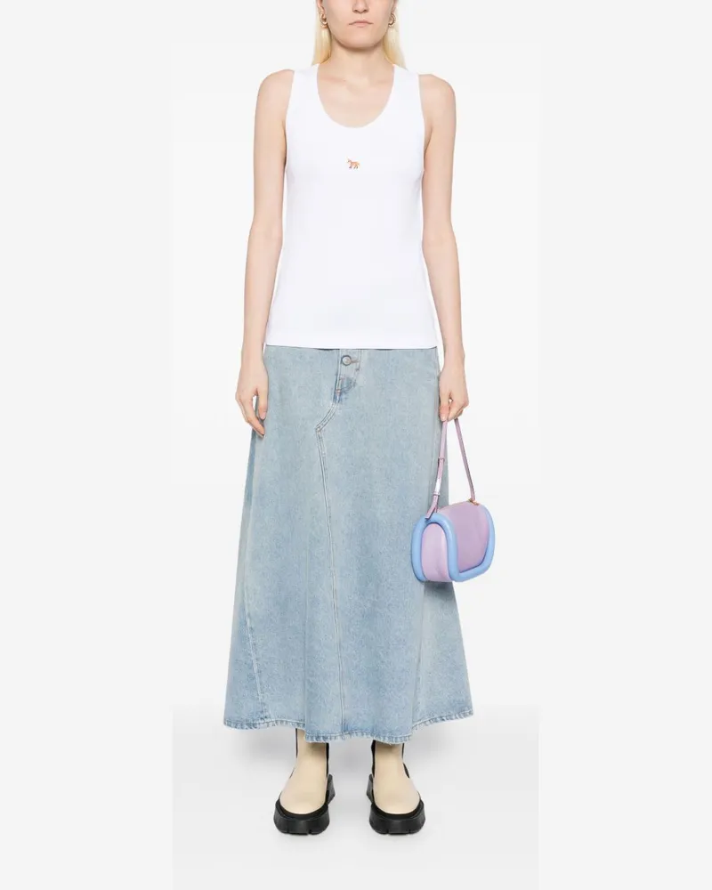 Kitsuné Baby Fox Tank Top — White White