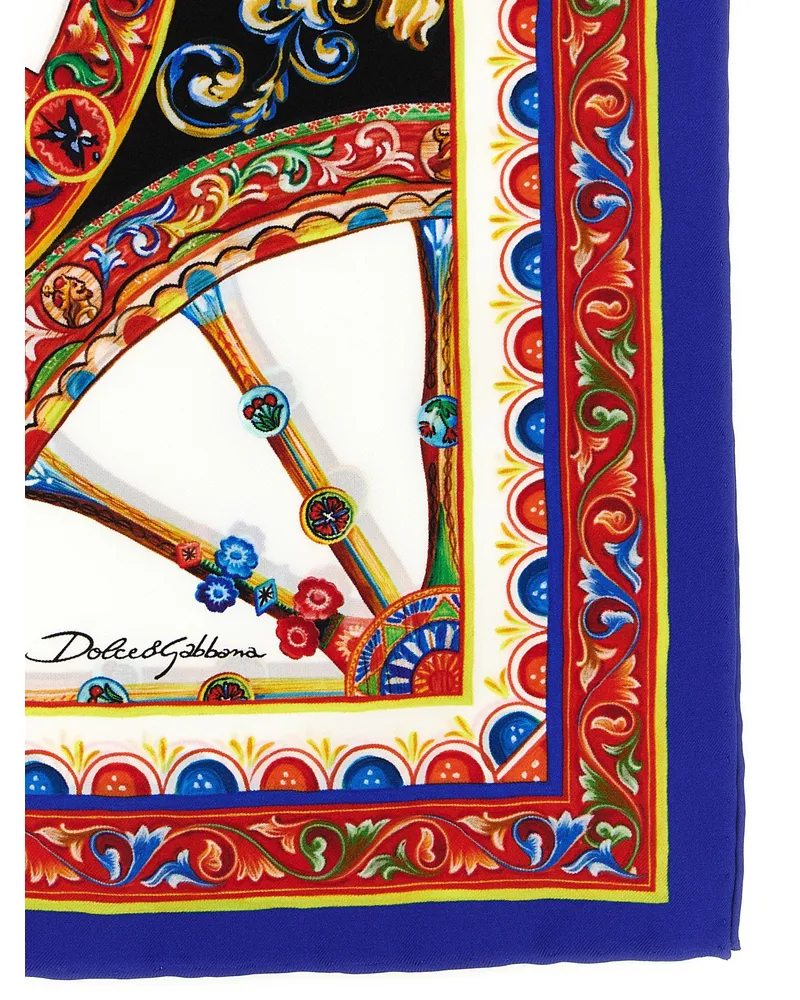 Dolce & Gabbana Women's Multicolor Silk Scarf Multicolor