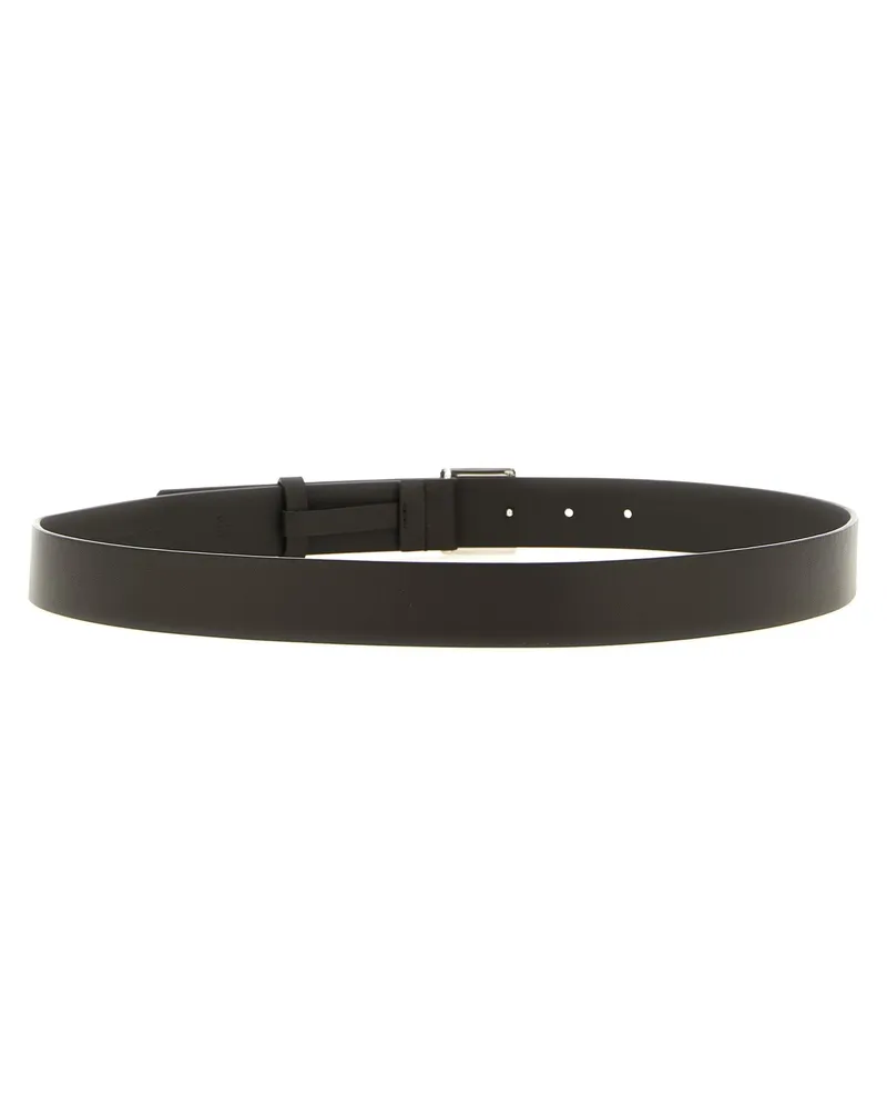 Fendi Men's Brown Calfskin Regular Belt Brown